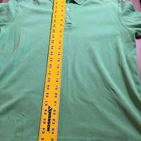 Men's Lands End polo in green size M - Picture 5 of 5